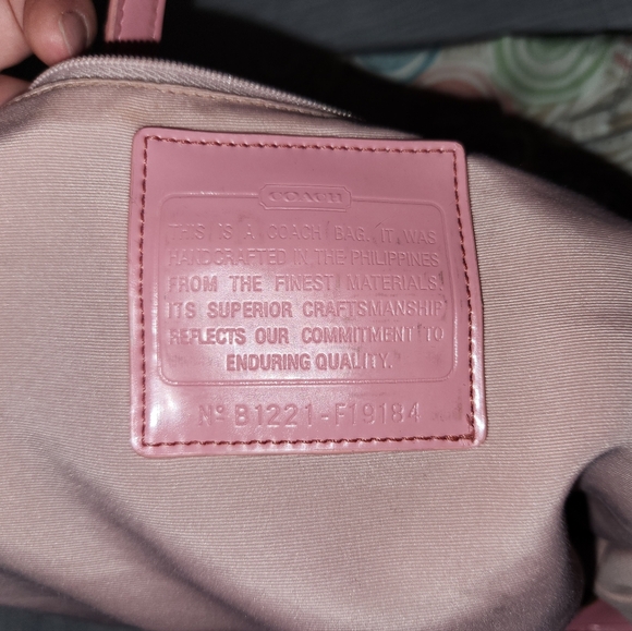 Rare Coach Beach Tote Multicolor F19184 - Picture 12 of 16